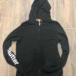 Girls Butter zip up hoodie